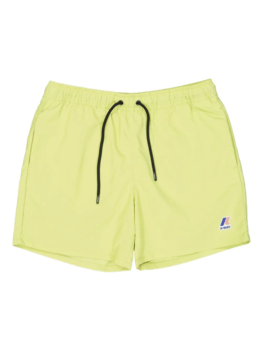 K-Way drawstring-waist swim shorts Groen