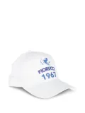 Fiorucci logo-print mesh-panel cap - White