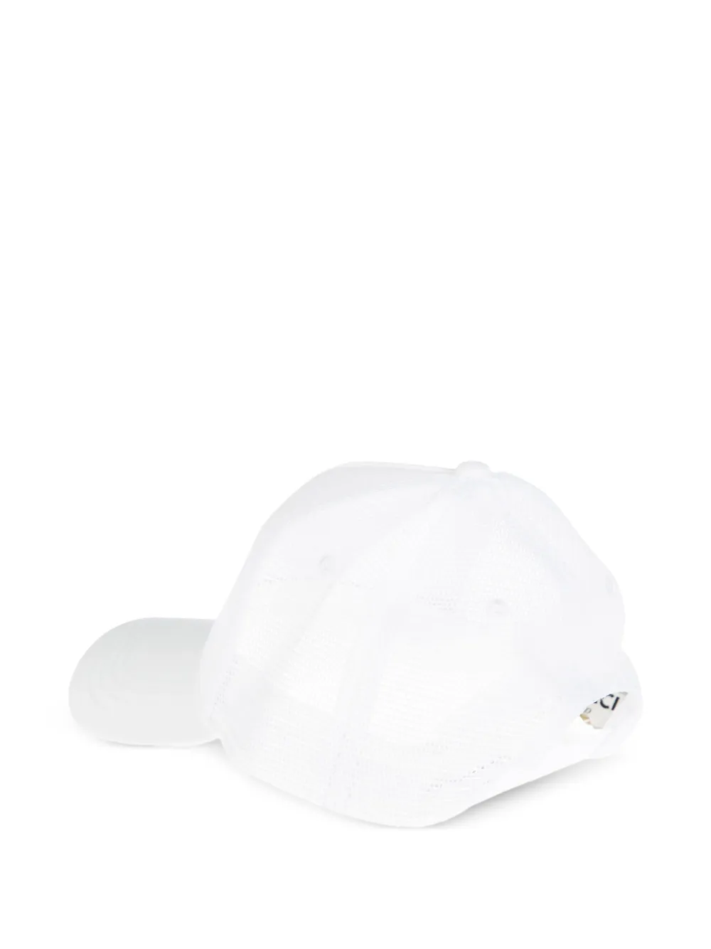 Fiorucci logo-print mesh-panel cap - Wit