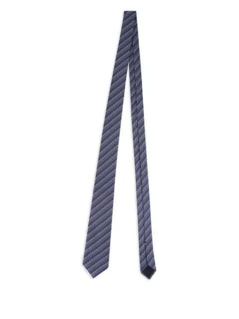Gucci Horsebit silk jacquard tie
