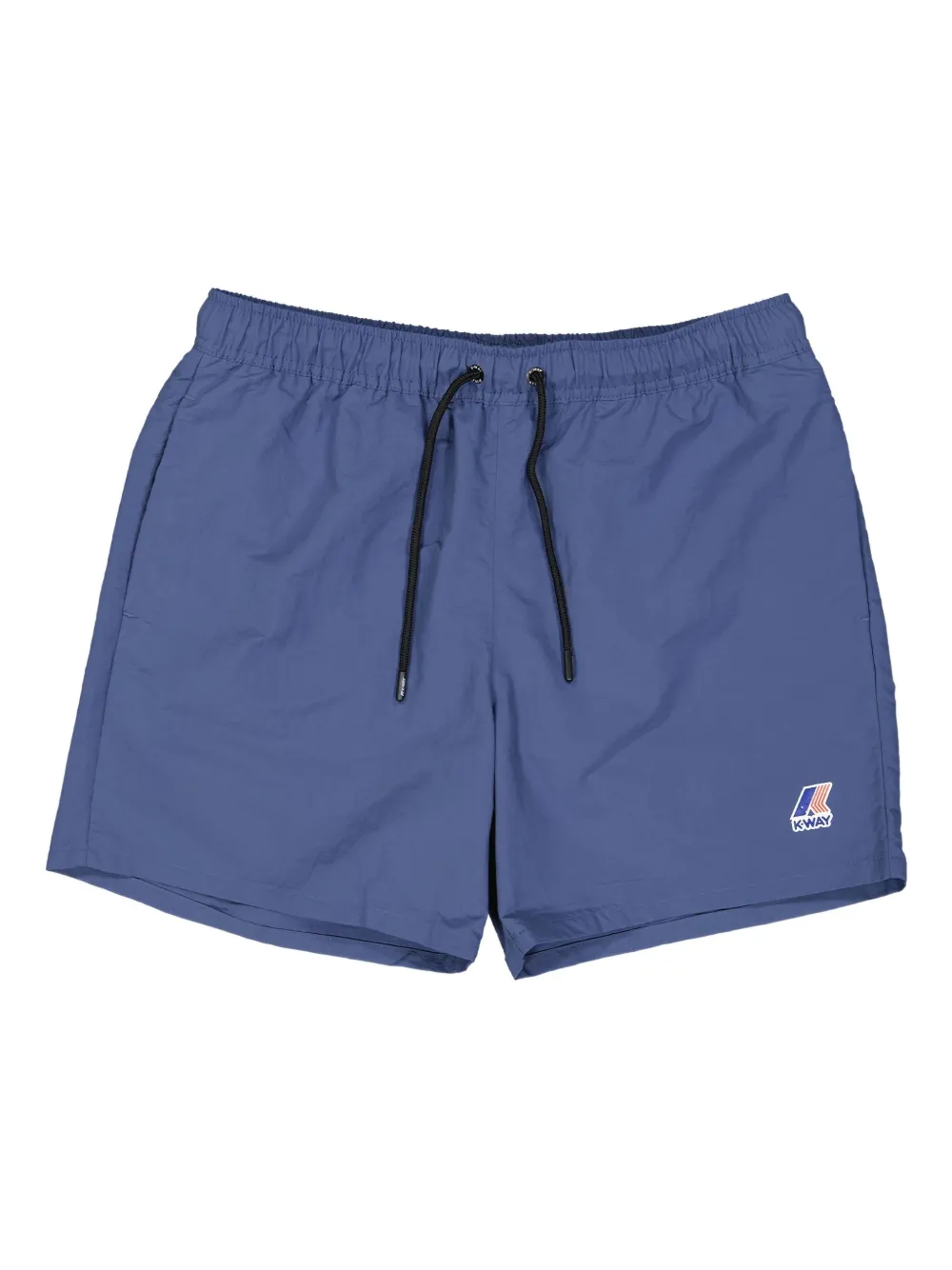 K-Way logo-embroidered swim shorts - ブルー K-Way logo-embroidered swim shorts - ブルー