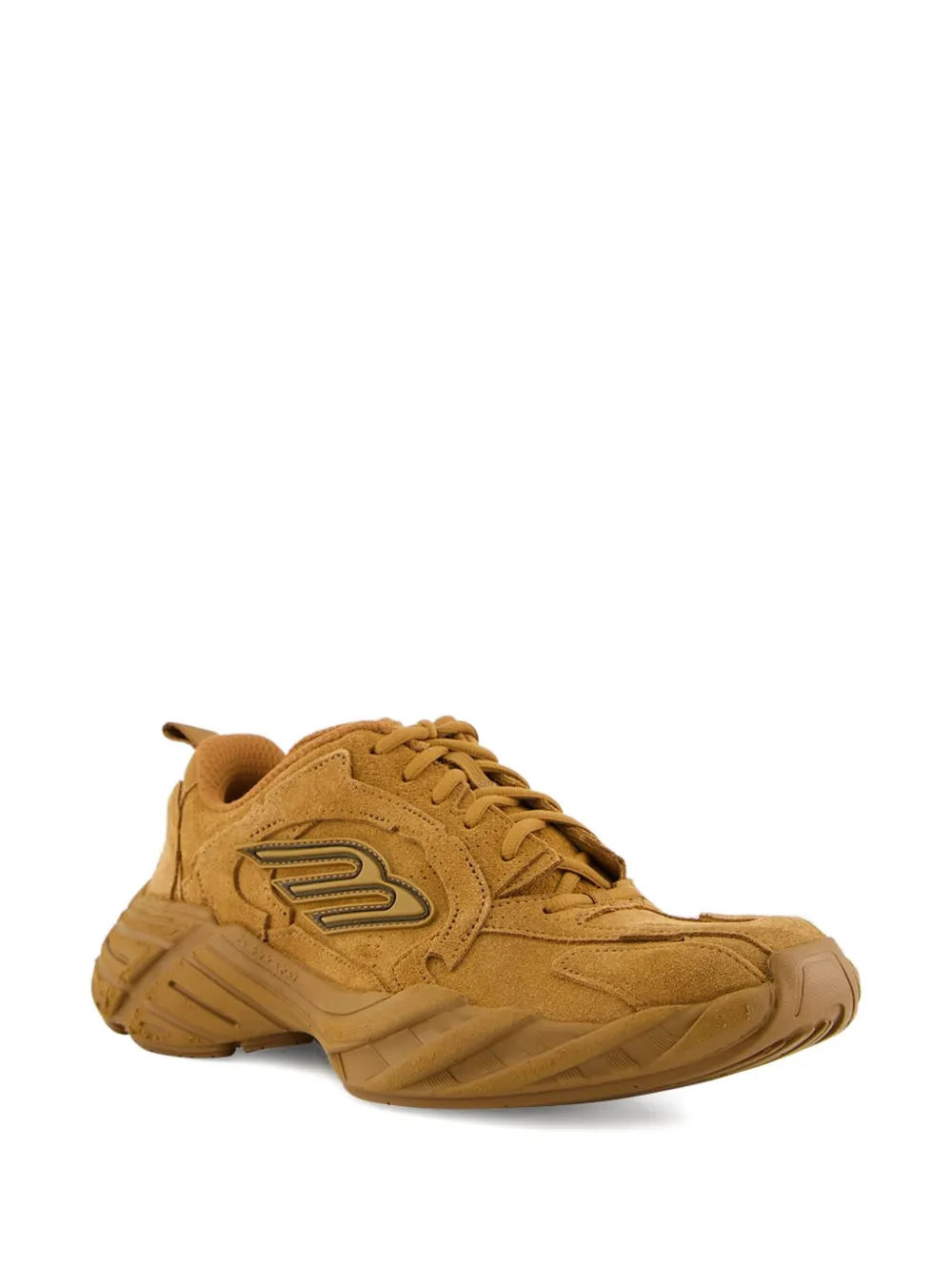 Balenciaga Monday suede sneakers - Bruin