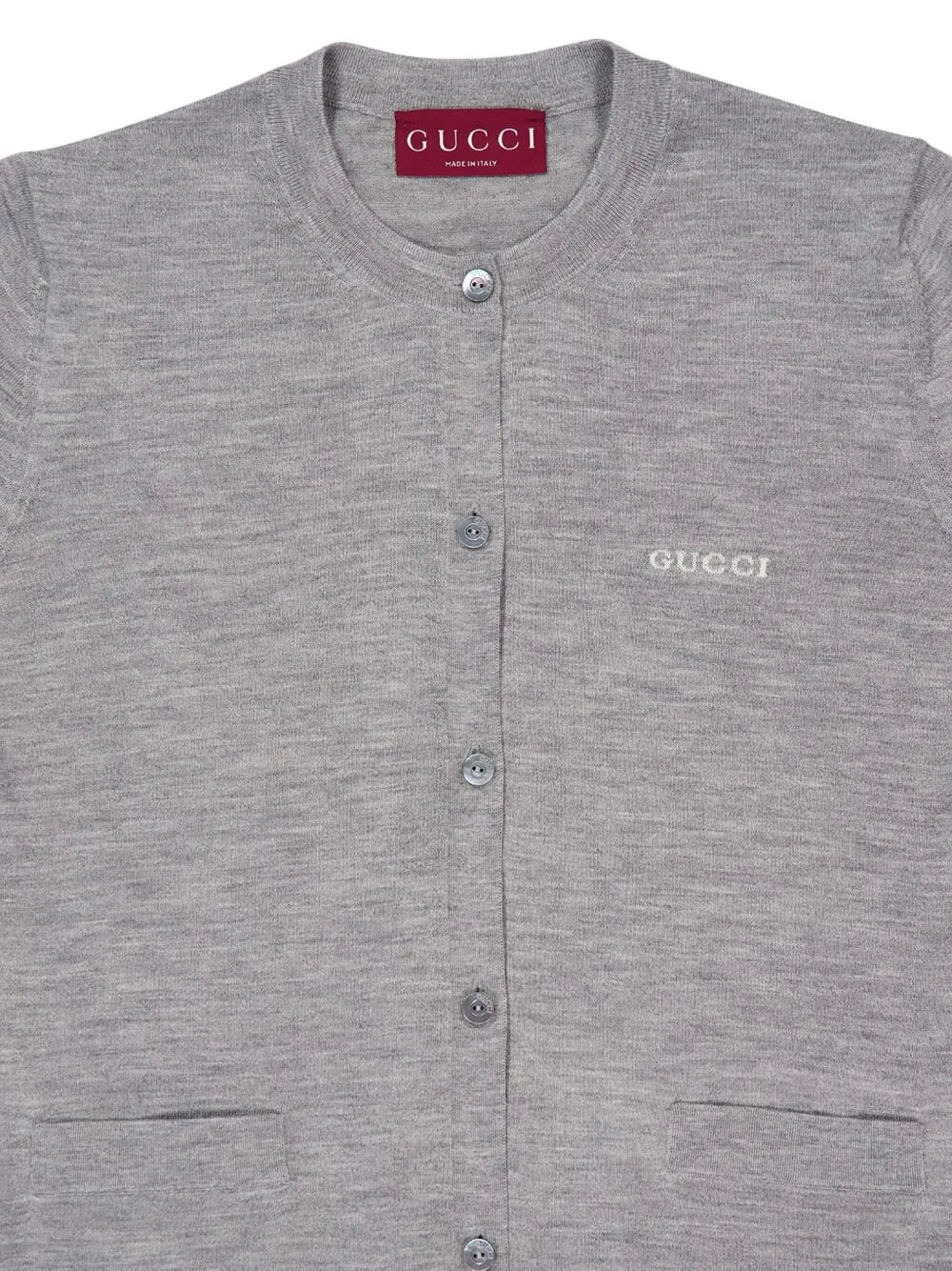 Gucci Button-up vest Grijs