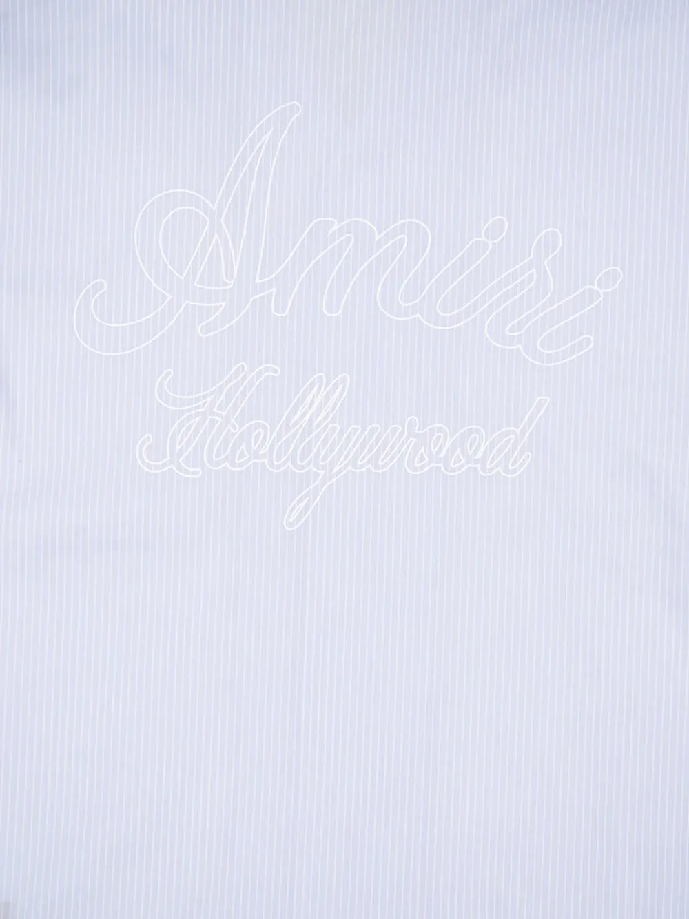 AMIRI Starburst gestreept overhemd met campkraag Blauw