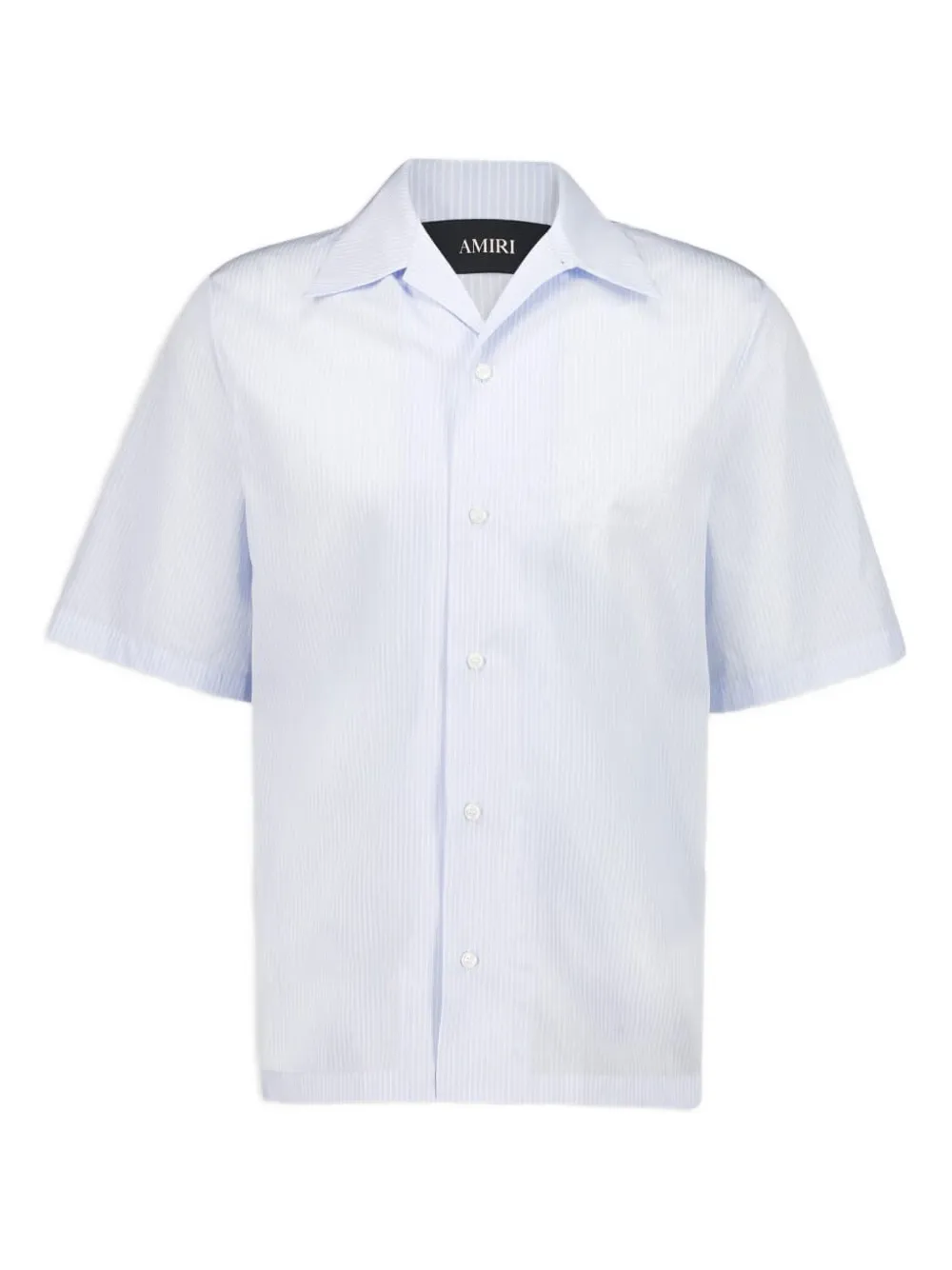 AMIRI Starburst striped camp-collar shirt | Blue | Image 1
