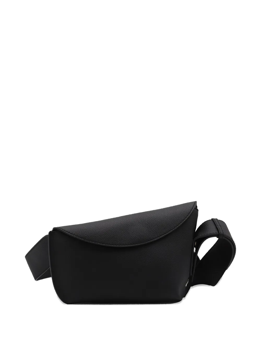 Alexander McQueen asymmetrical flap shoulder bag | Black | Image 1