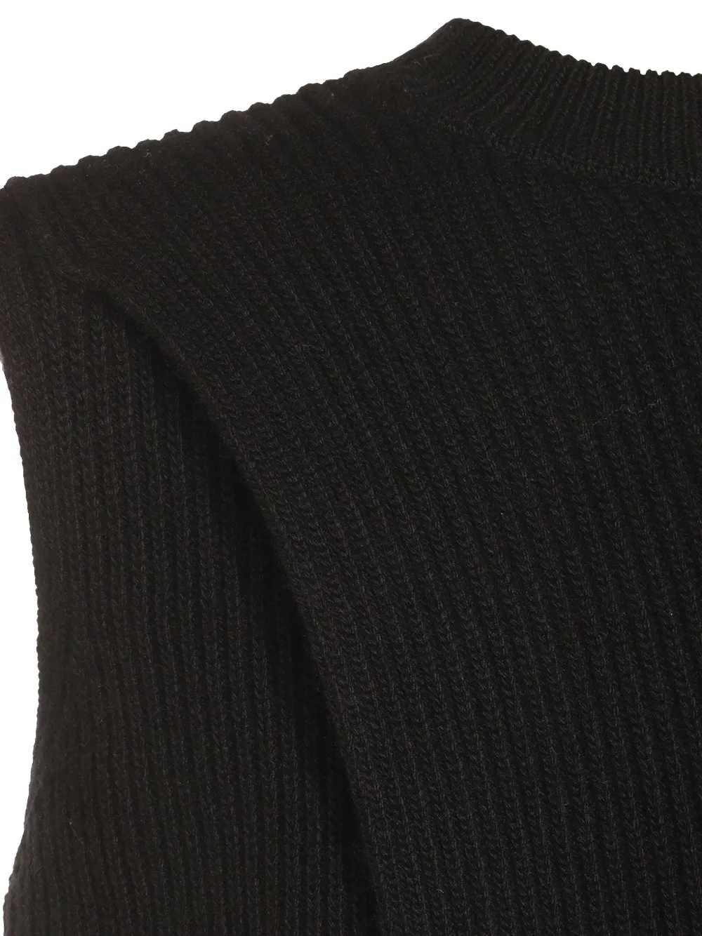 Jil Sander Gebreide spencer Zwart