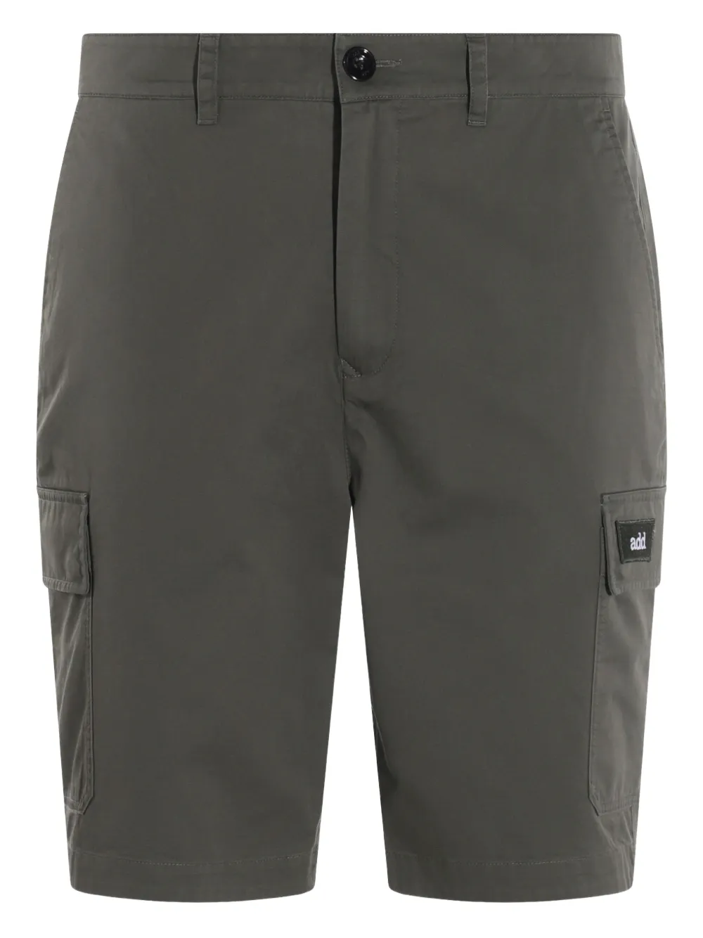 Add cotton cargo shorts - グリーン Add cotton cargo shorts - グリーン