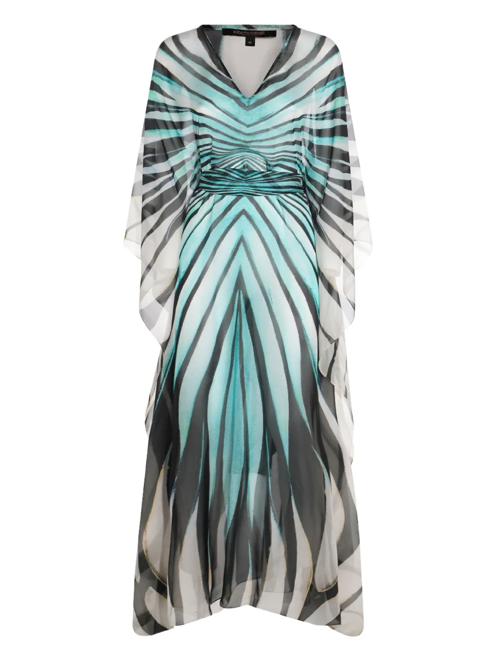 Ray of Sea-print dress