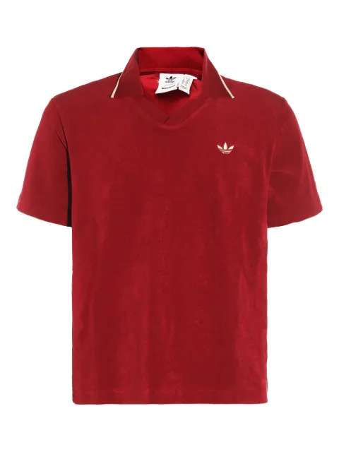 adidas  x WALES BONNER cotton-blend polo shirt