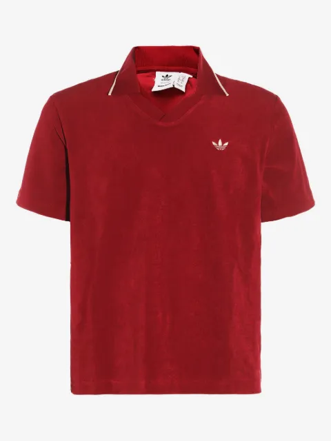 adidas  x WALES BONNER cotton-blend polo shirt