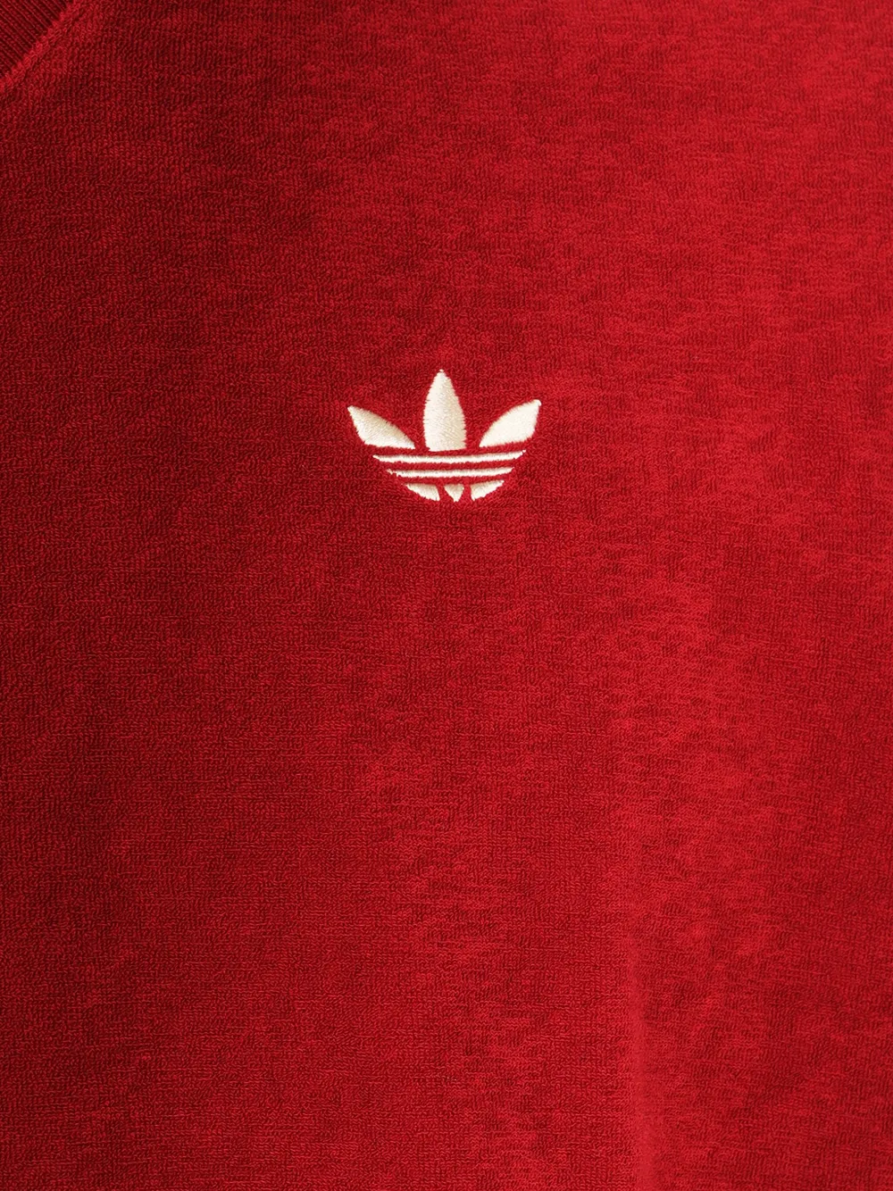 adidas x WALES BONNER poloshirt van katoenblend Rood
