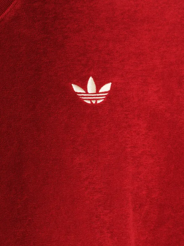 adidas Wales Bonner 赤 ポロシャツ S x Wales Bonner striped polo shirt in red - Adidas | Mytheresa
