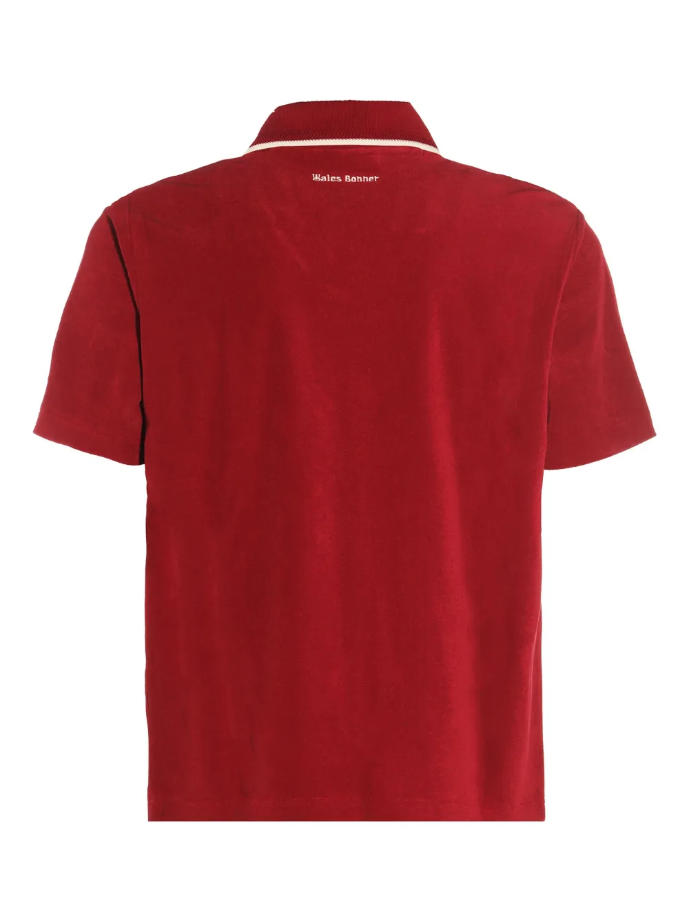 adidas x WALES BONNER poloshirt van katoenblend Rood