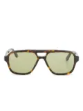 Retrosuperfuture tortoiseshell geometric sunglasses - Brown