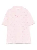 MC2 Saint Barth Kids broderie-anglaise shirt - Pink