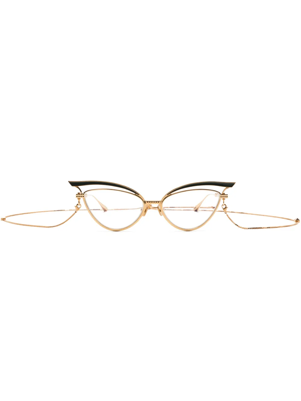 VALENTINO GARAVANI EYEWEAR VLX-118 VLX-118 - ゴールドトーン VALENTINO GARAVANI EYEWEAR VLX-118 VLX-118 - ゴールドトーン
