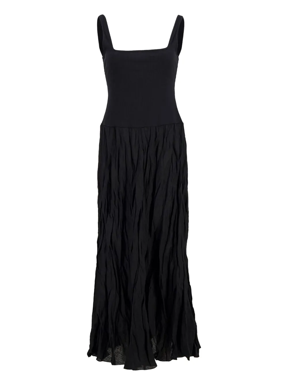 Johanna Ortiz Mariner sleeveless maxi dress - ブラック Johanna Ortiz Mariner sleeveless maxi dress - ブラック