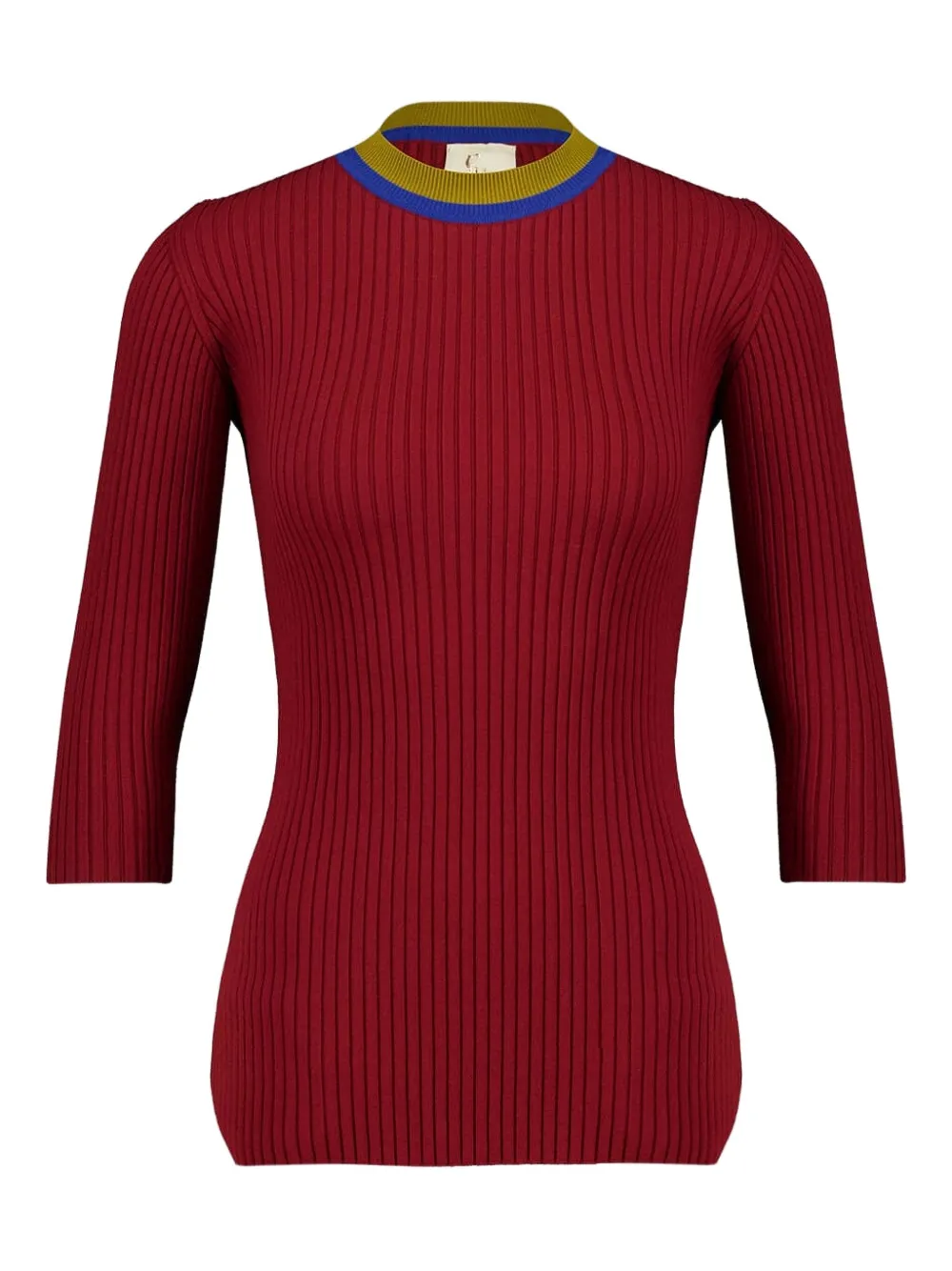 PAULA Maglione a coste - Rosso