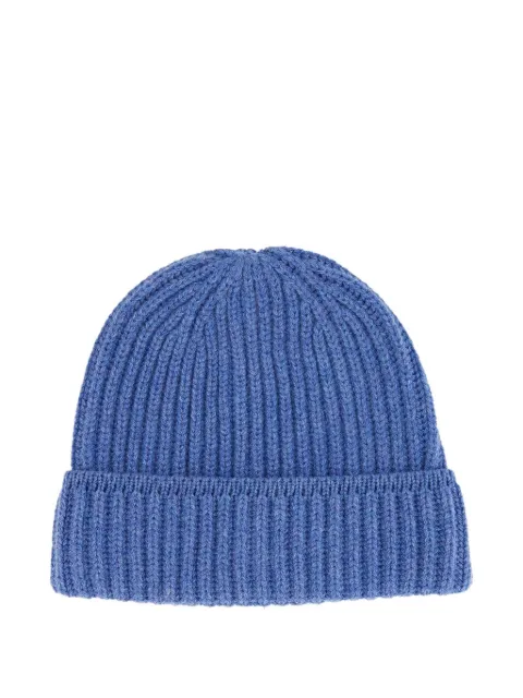 Piacenza Cashmere ribbed cashmere beanie