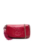 Gucci Pre-Owned 2016-2024 Medium Patent Soho Chain Flap crossbody bag - Red