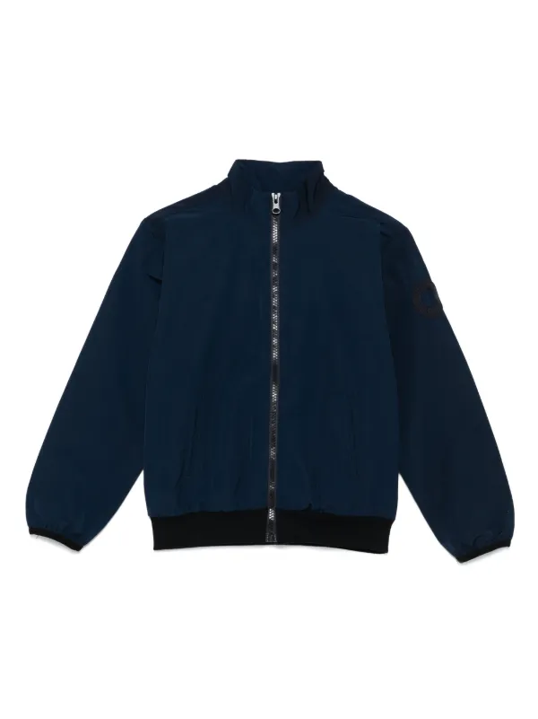 BIKKEMBERGS KIDS zip-up Jacket Blue FARFETCH UK