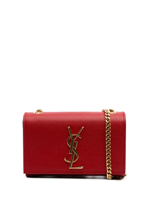 Saint Laurent Pre-Owned 2014 Small Grain de Poudre Kate crossbody bag