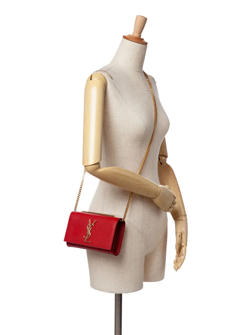 Saint Laurent Pre-Owned Borsa a tracolla Kate Grain de Poudre piccola 2014 | Pre-owned | Image 2