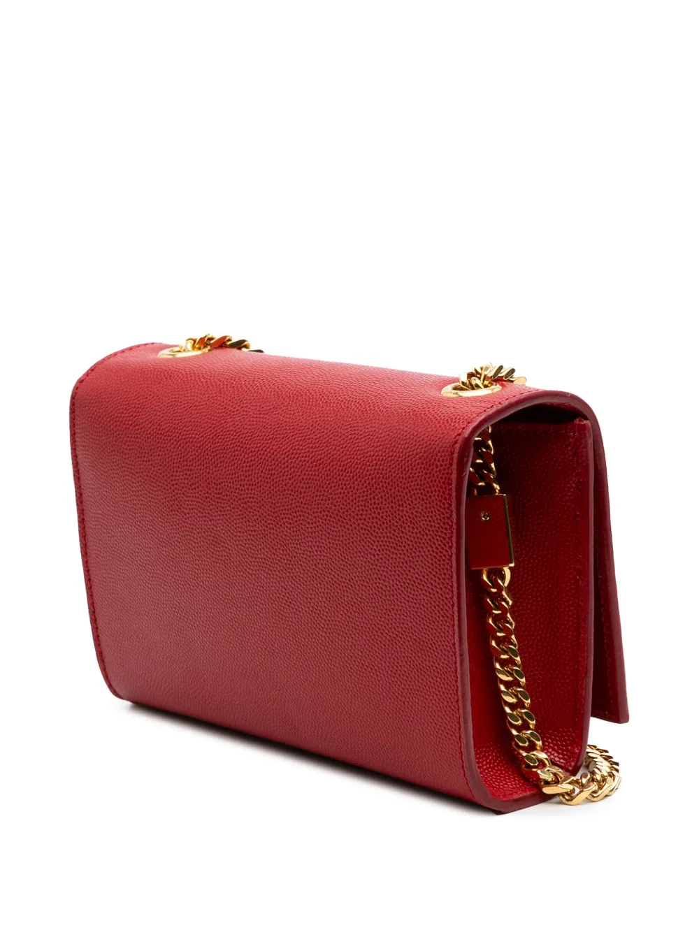 Pre-owned Saint Laurent 2014 Small Grain De Poudre Kate Crossbody Bag