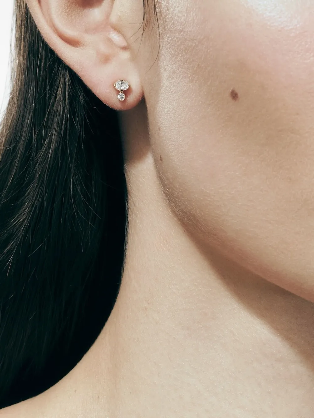 Sophie Bille Brahe 18K yellow gold Sky diamond stud earring | Image 2