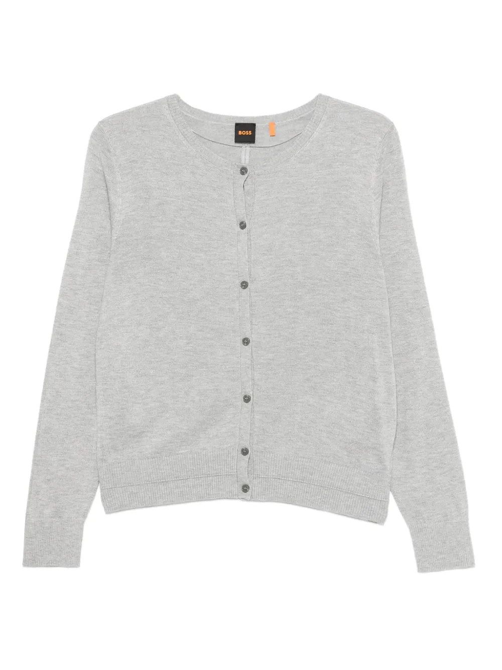 BOSS button-front cardigan | Grey | Image 1