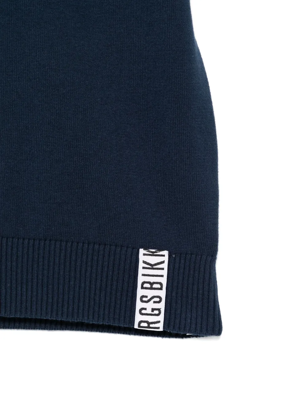 BIKKEMBERGS KIDS Gebreid T-shirt Blauw
