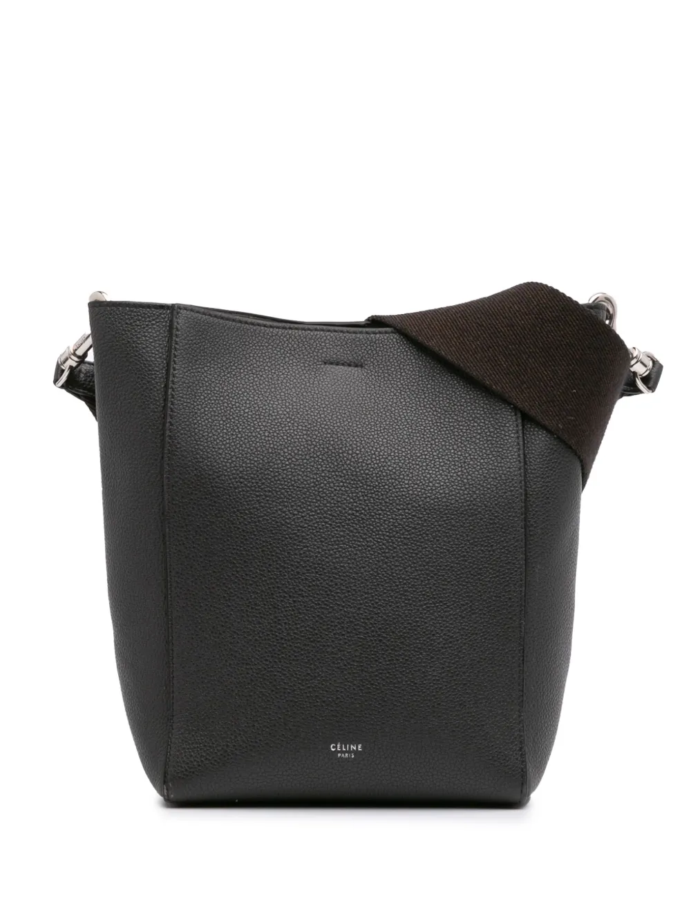 Céline Pre-Owned 2017 スモール ソフト グレインカーフ ソーサングル ショルダーバッグ - ブラウン Céline Pre-Owned 2017 スモール ソフト グレインカーフ ソーサングル ショルダーバッグ - ブラウン