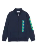 BIKKEMBERGS KIDS zip-up sweatshirt - Blue