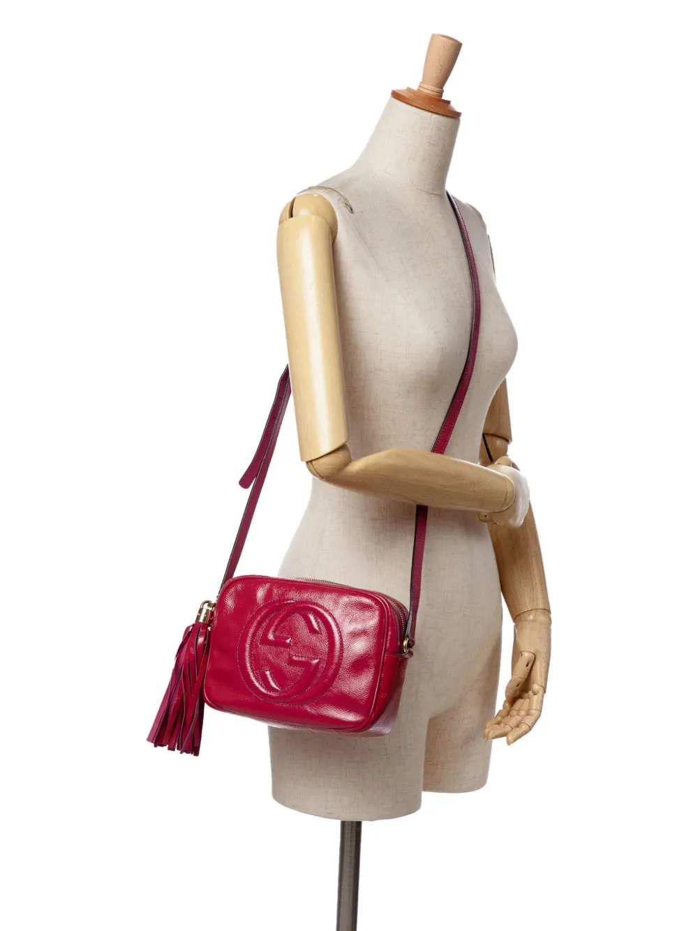 Gucci Pre-Owned 2016-2024 Patent Soho Disco crossbody bag | Pre-Owned | Image 2
