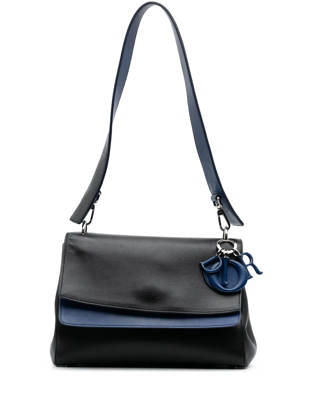 Christian Dior Pre-Owned 2016 ミディアム カーフスキン ビー ディオール ダブルフラップ ショルダーバッグ - Christian Dior Pre-Owned 2016 ミディアム カーフスキン ビー ディオール ダブルフラップ ショルダーバッグ -