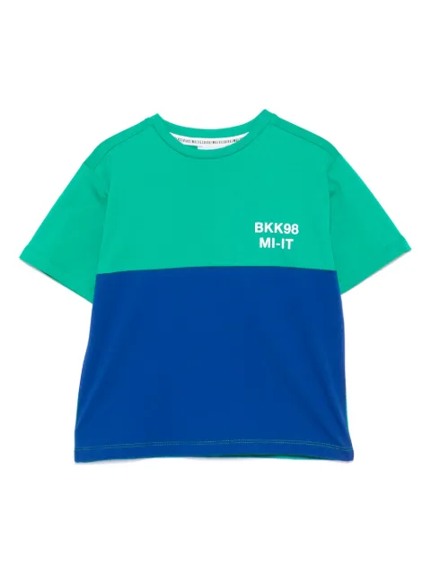 BIKKEMBERGS KIDS playera con diseño color block