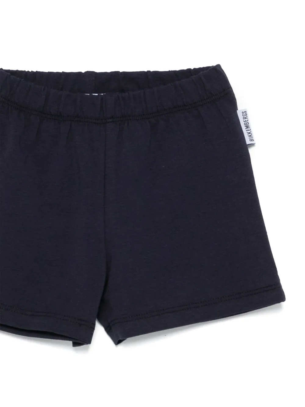 BIKKEMBERGS KIDS Tanktop en shorts met logoprint Wit