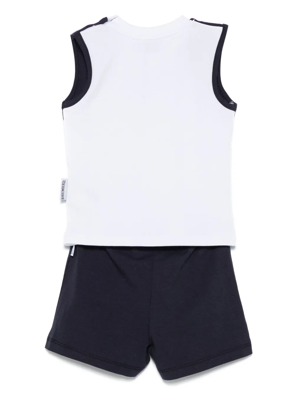 BIKKEMBERGS KIDS logo-print tank top and shorts set | Tracksuit Sets | Image 2