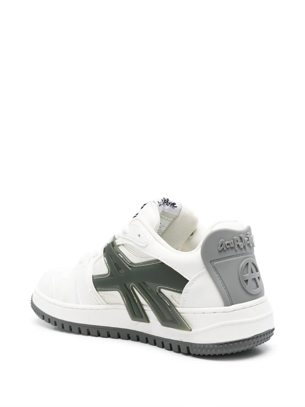 ACUPUNCTURE 1993 panelled low-top sneakers White