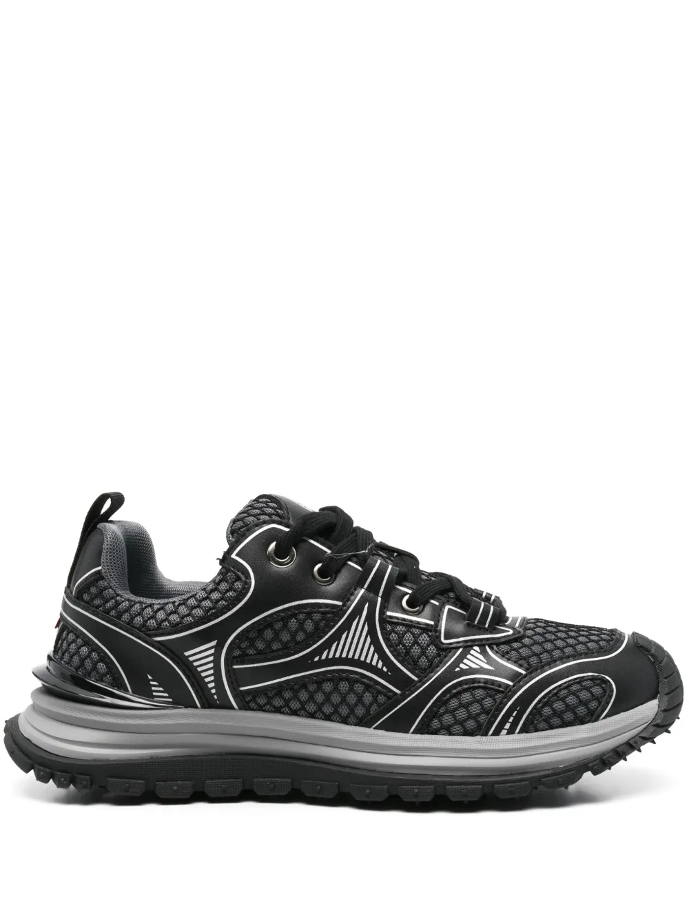 ACUPUNCTURE 1993 panelled sneakers Grey