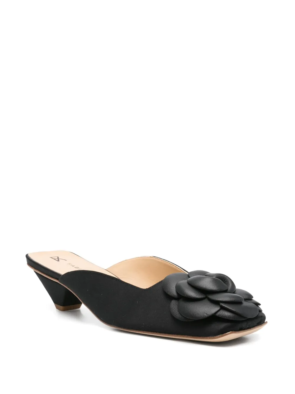 Fabio Rusconi 40mm slipper mules | Heeled Mules | Image 2