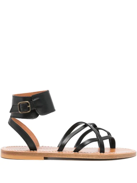 K. Jacques leather strappy sandals