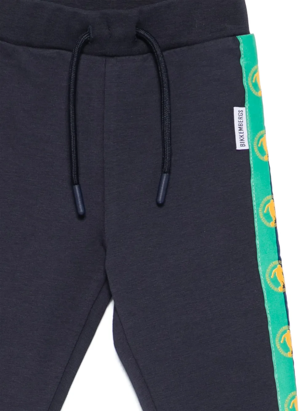 BIKKEMBERGS KIDS Trainingsbroek met zijstreep Blauw