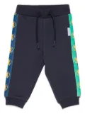BIKKEMBERGS KIDS side-stripe track pants - Blue