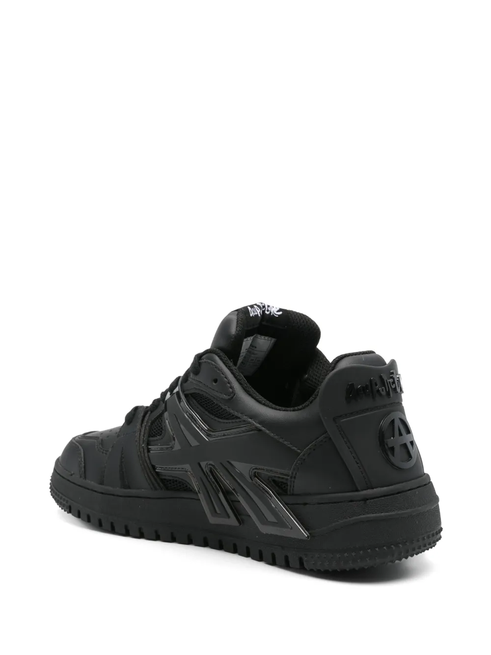 ACUPUNCTURE 1993 panelled sneakers Black