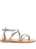K. Jacques Epicure leather sandals - Neutrals
