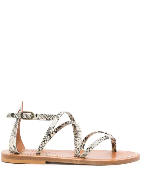 K. Jacques Epicure leather sandals