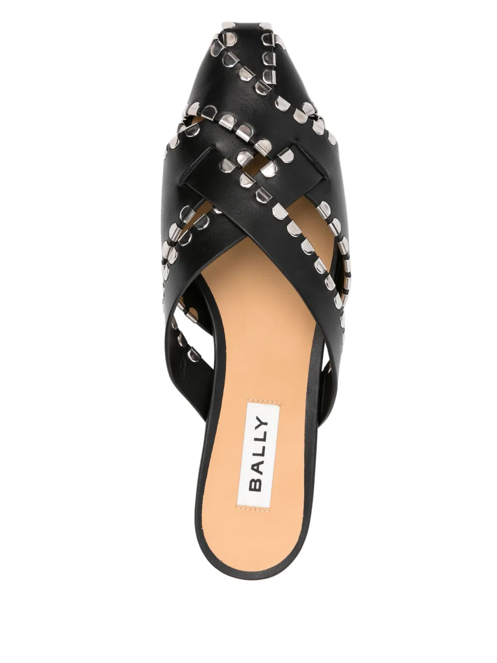 Bally Sarsi Slipper-mule In Black Leather In Black