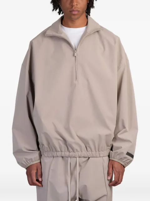 FEAR OF GOD ESSENTIALS half-zip drawstring sweatshirt